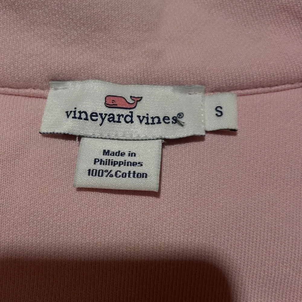 Vinyard Vines‎ Sweater Americas Cup Logos Patch 1/4 Zip Pullover Womens  Small